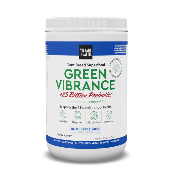 Green Vibrance Probiotics - Blueberry Lemon