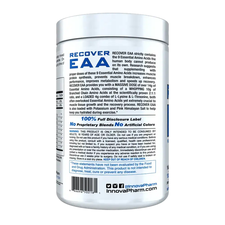 Innovapharm Recover EAA Label