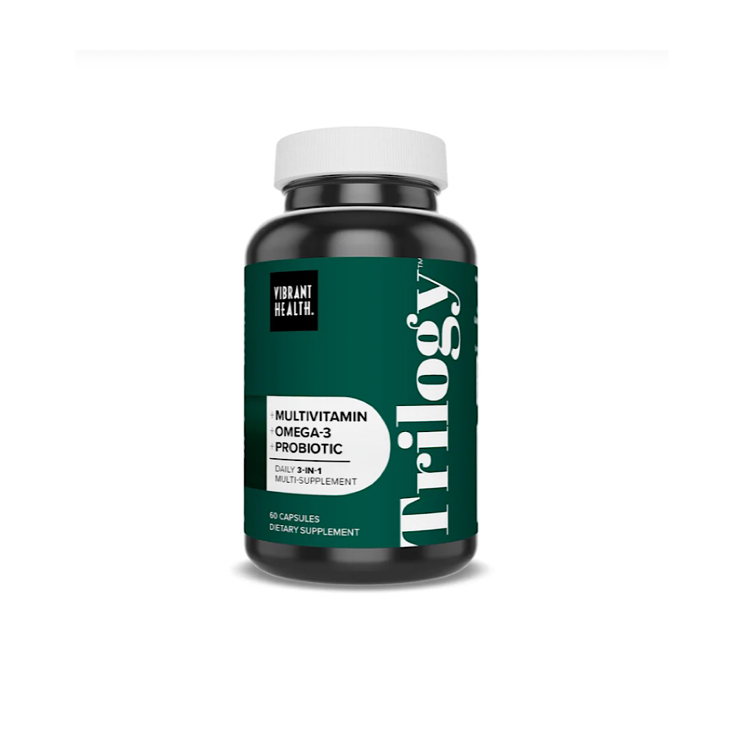 Trilogy- Multi Vitamin Omega 3 Probiotic, Vibrant Health | Wellness