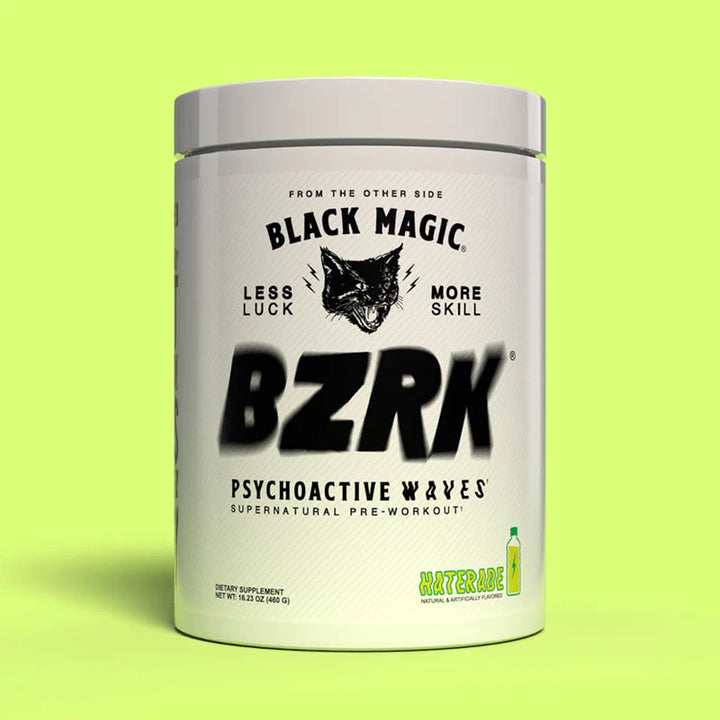 black magic supply BZRK pre-workout Haterade