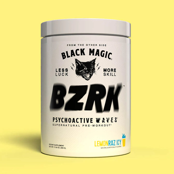 black magic supply BZRK pre-workout Lemon RazI cy
