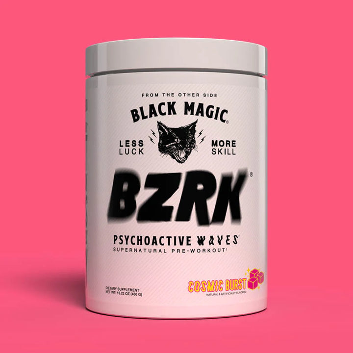 Black magic supply pre-workout BZRK cosmic burst