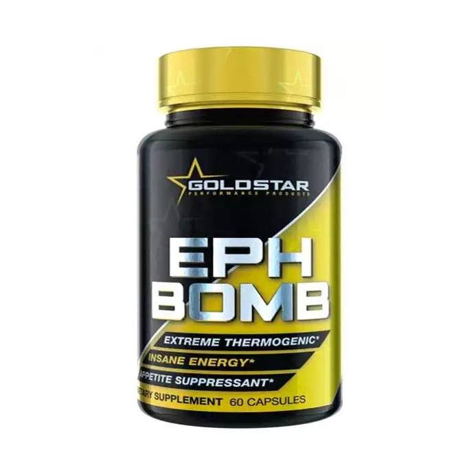 EPH Bomb Extreme Thermogenic Fat Burner Gold Star Performance