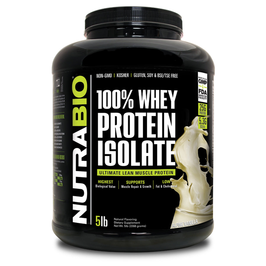 NuraBio 100% Whey Protein Isolate