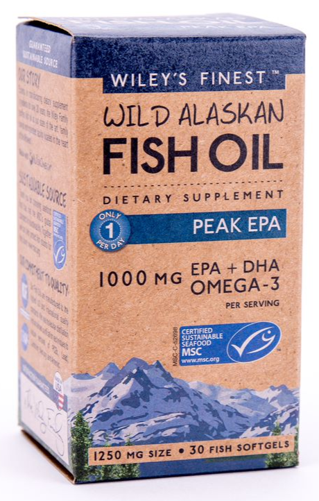 Wiley's Finest Wild Alaskan Fish Oil