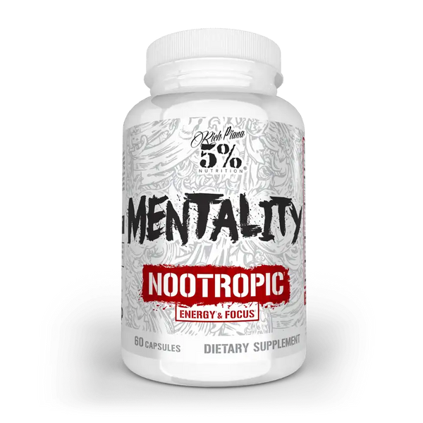 5 percent nutrition Mentality nootropic energy and focus supplement