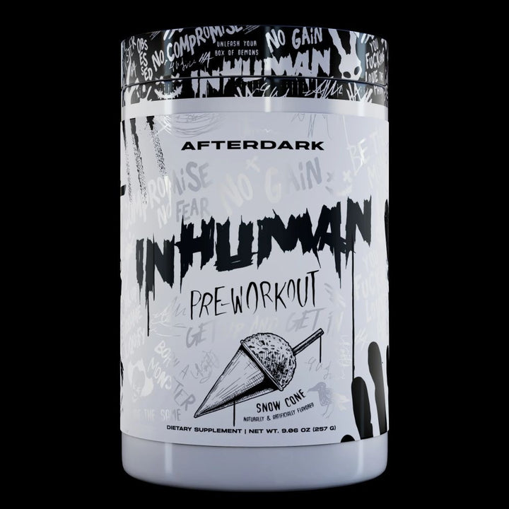 Afterdark Supplements Inhuman Pre-Workout Snow Cone