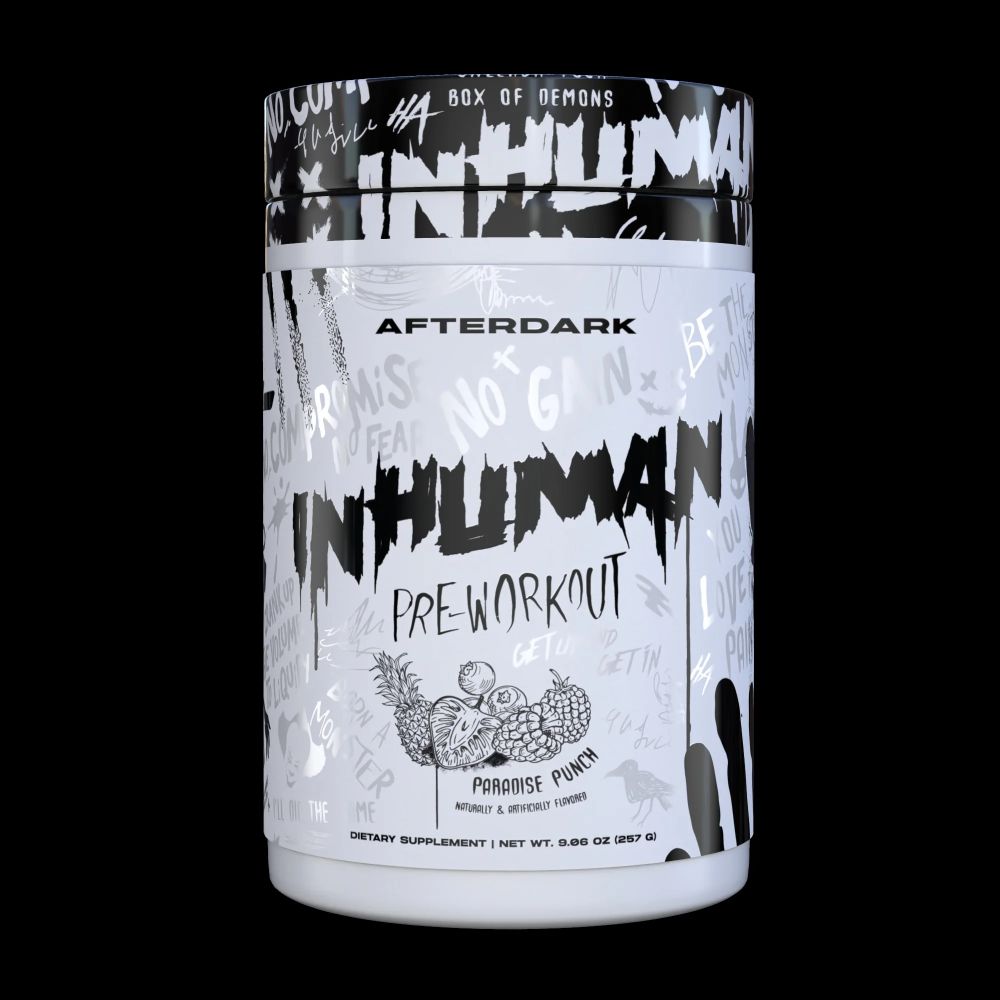 Inhuman Pre-Workout | Afterdark Supplements – Shredded Rx