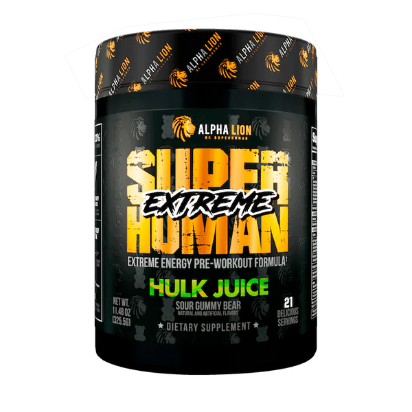 Alpha Lion Super Human Extreme Pre-workout Hulk Juice
