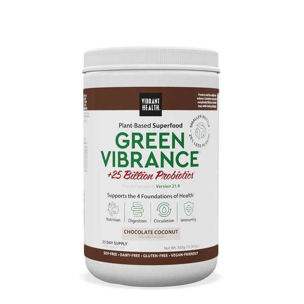Green Vibrance Probiotics - Chocolate Coconut