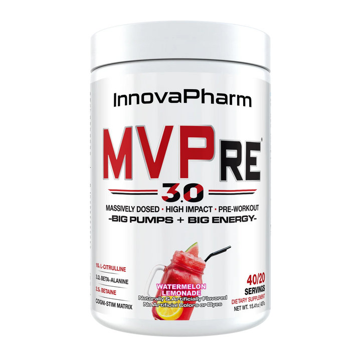 Innovapharm MVPre 3.0 pre-workout watermelon lemonade