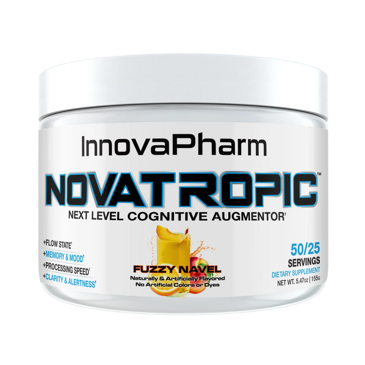 Innovapharm Novatropic Nootropic Supplement Fuzzy Navel flavor