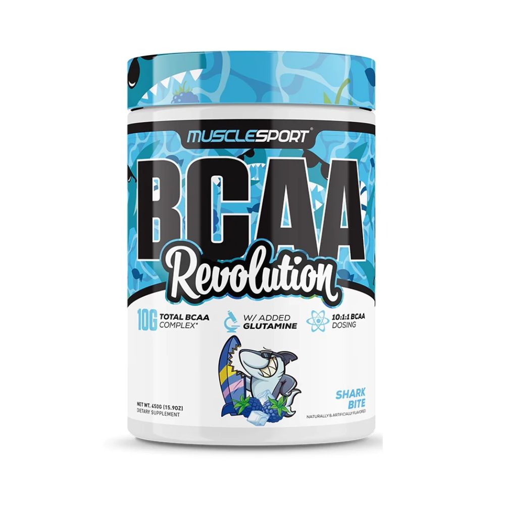 BCAA Revolution Amino Acid Powder Musclesport Shredded Rx
