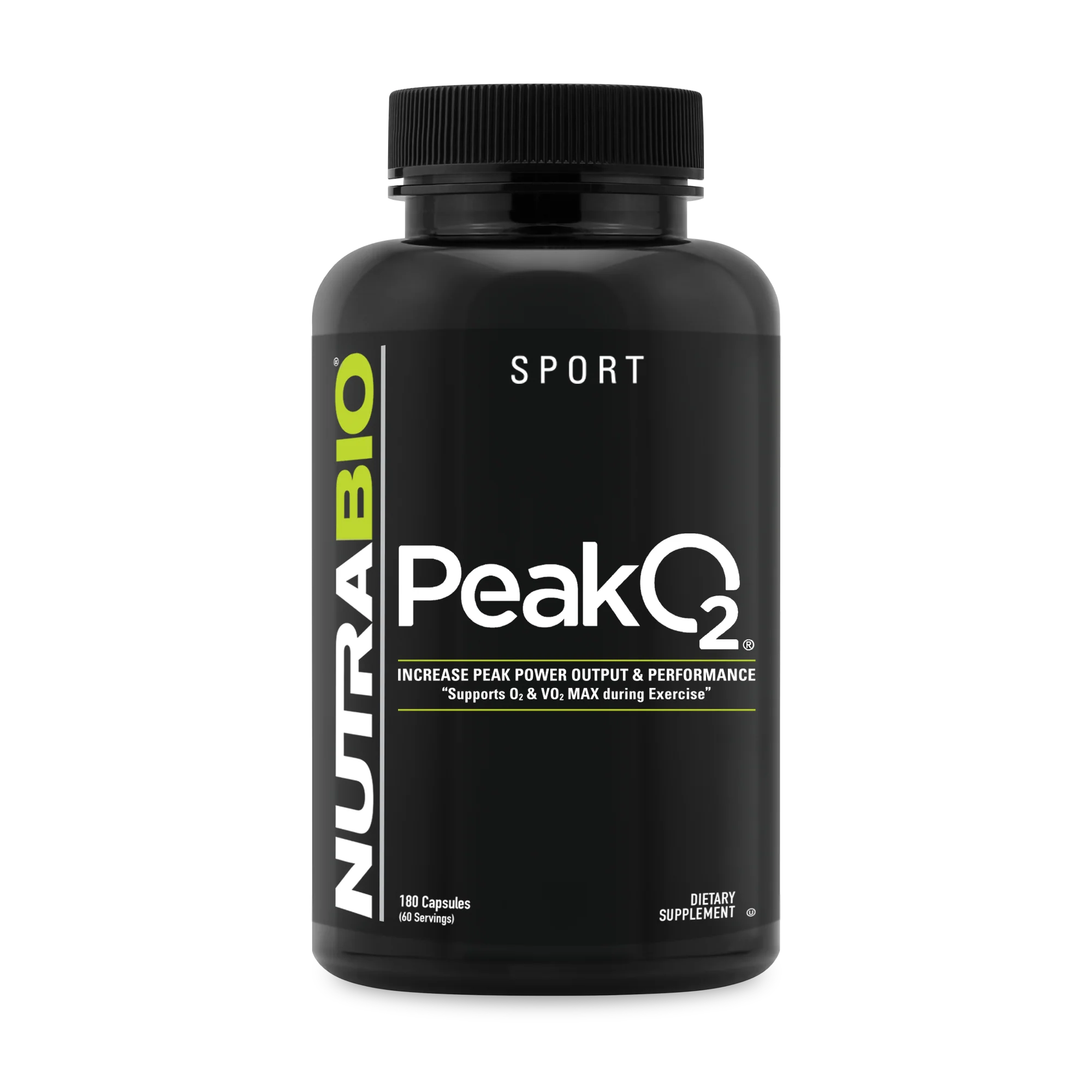 PeakO2 Capsules- Boost Endurance, Strength & Recovery | NutraBio ...