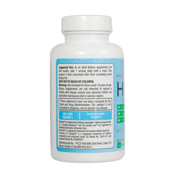 HEART+ Cardiovascular Support Supplement | Project AD Life – Shredded Rx