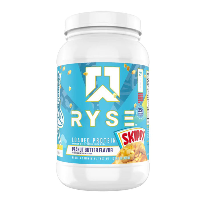 Ryse loaded protein skippy peanut butter flavor