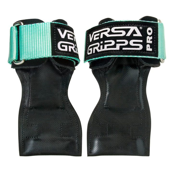 Versa Gripps Pro Series Lifting Straps Mint Blue/Green Color