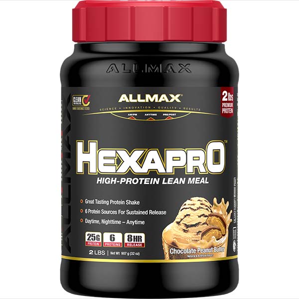 allmax hexapro chocolate peanut butter