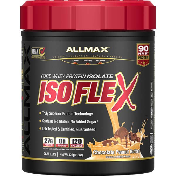 Allmax Isoflex protein 1lb chocolate peanut butter