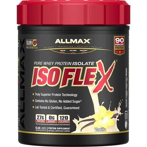 Allmax Isoflex protein 1lb vanilla