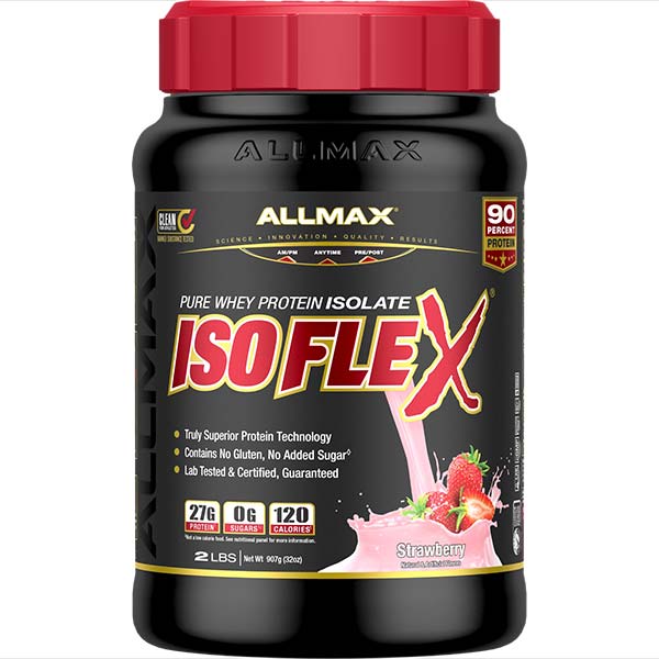 Allmax Isoflex protein 2lb strawberry