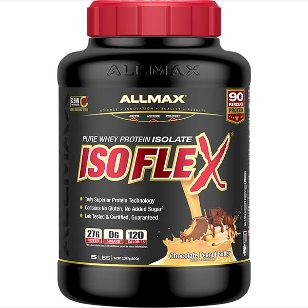 Allmax Isoflex protein 5lb chocolate peanut butter