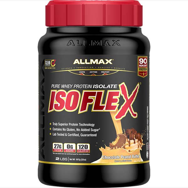 Allmax Isoflex protein 2lb chocolate peanut butter