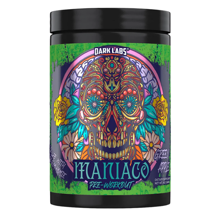 dark labs manico pre-workout green apple