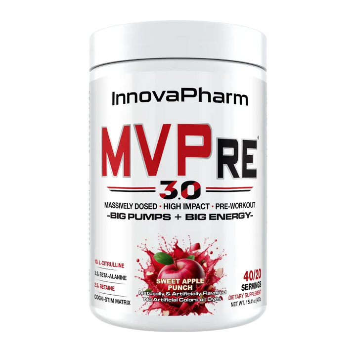 Innovapharm MVPre 3.0 pre-workout Sweet apple punch