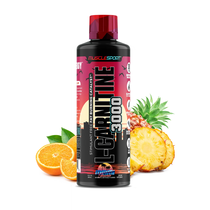 musclesport l carnitine 3000 miami sunrise falvor