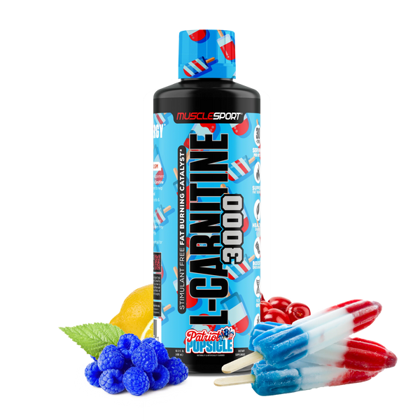 musclesport l carnitine 3000 patriot popsicle flavor