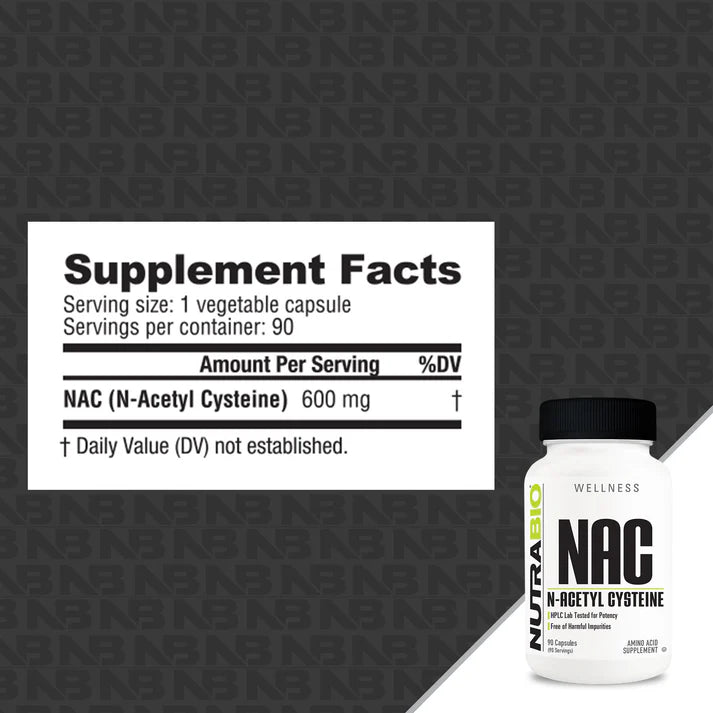 nutrabio nac supplement facts