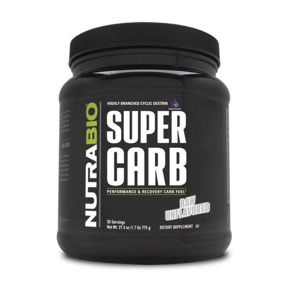 nutrabio Supercarb performance and recovery carb fuel unflavored