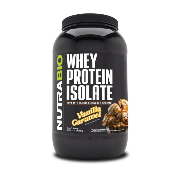 Nutrabio Whey Protein Isolate Vanilla Caramel