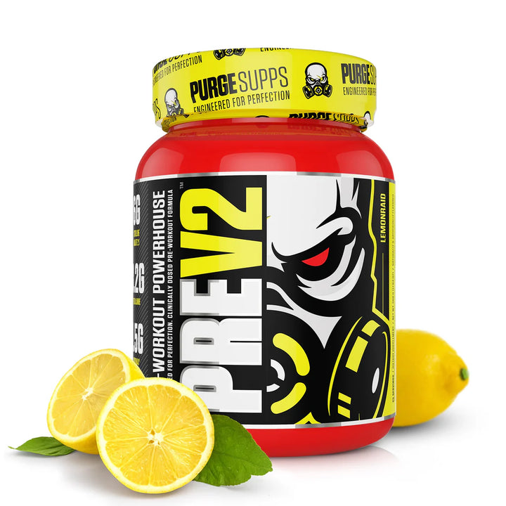 Purge Supps Pre V2 Lemonraid