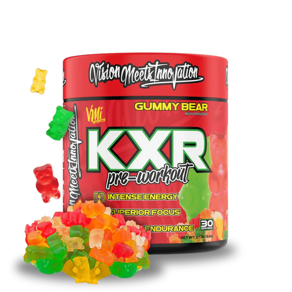 VMI Sports KXR Pre-Workout gummy bear