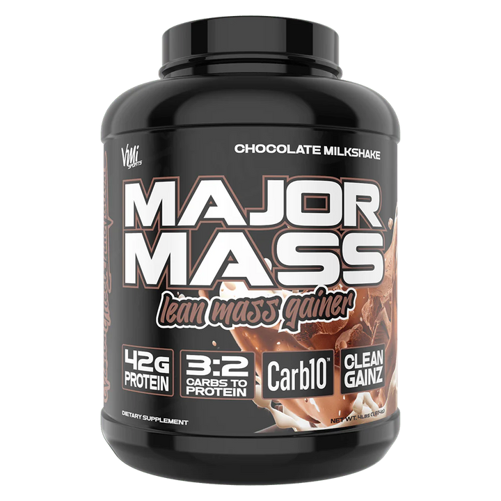 Vmi sports major mass  lean mass gainer protein  chocolate milkshake