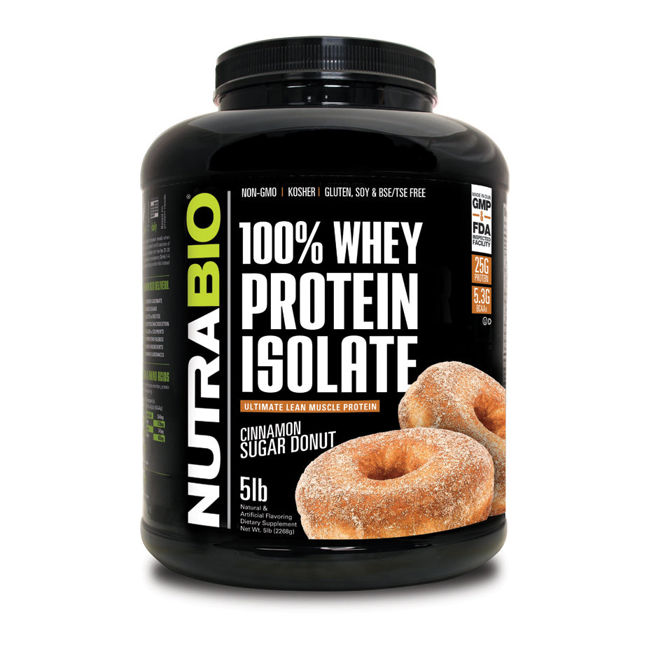 NuraBio 100% Whey Protein Isolate