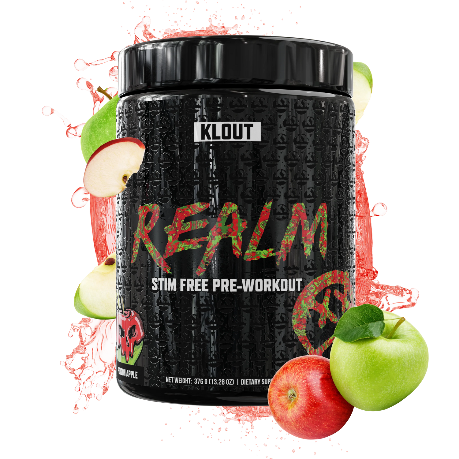 Realm Stim free pre-workout KLOUT - Poison Apple