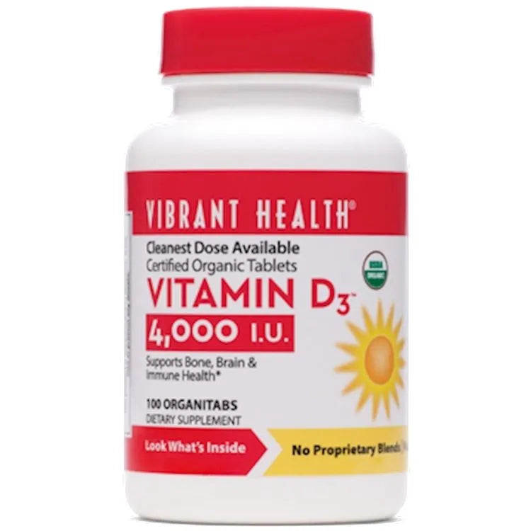 Vitamin D 2000 I.U. 100 Organitabs