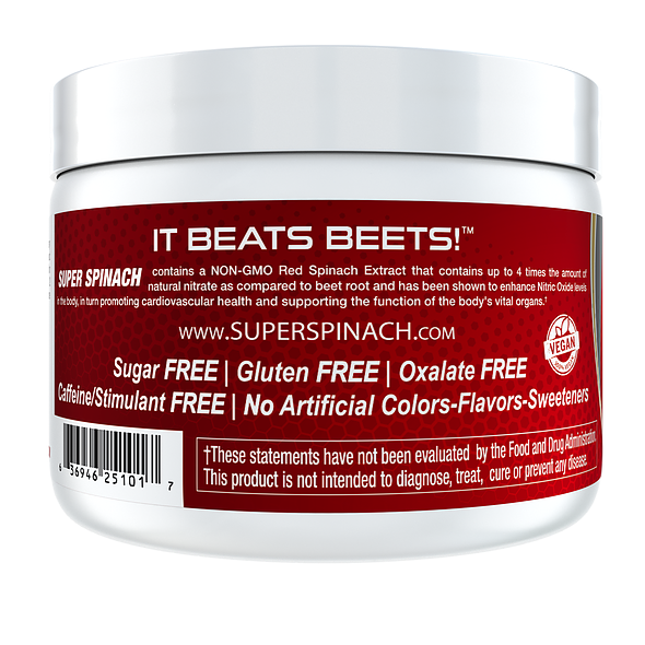 Super Spinach Red Spinach Extract Nuvital Shredded Rx