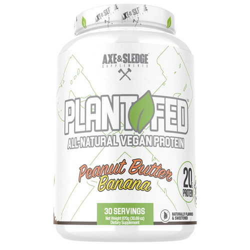Plant fed Axe and sledge vegan protein